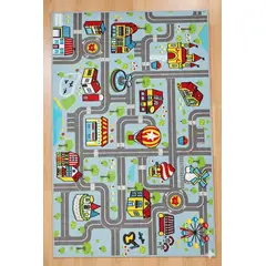 GENERICO - Alfombra Antigolpes Niños Bebes Plegable 150x180cm Con Bolso