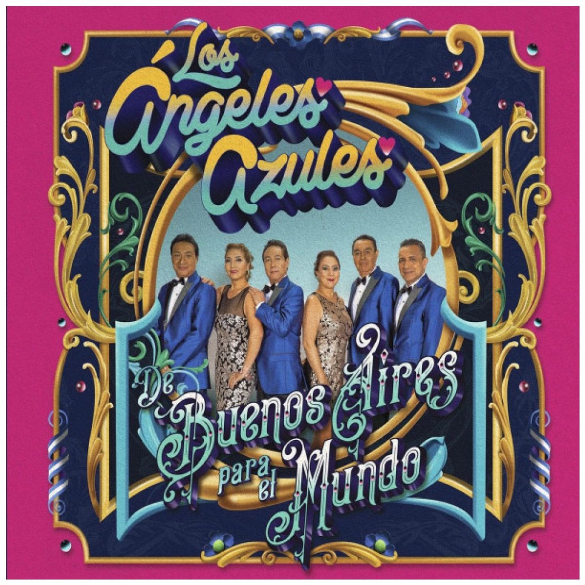 HITWAY MUSIC - LOS ANGELES AZULES - DE BUENOS AIRES PARA EL MUNDO - VINILO