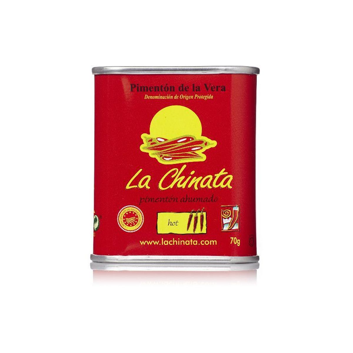LA CHINATA - La Chinata Pimentón Ahumado Picante lata  1 X 70 gr