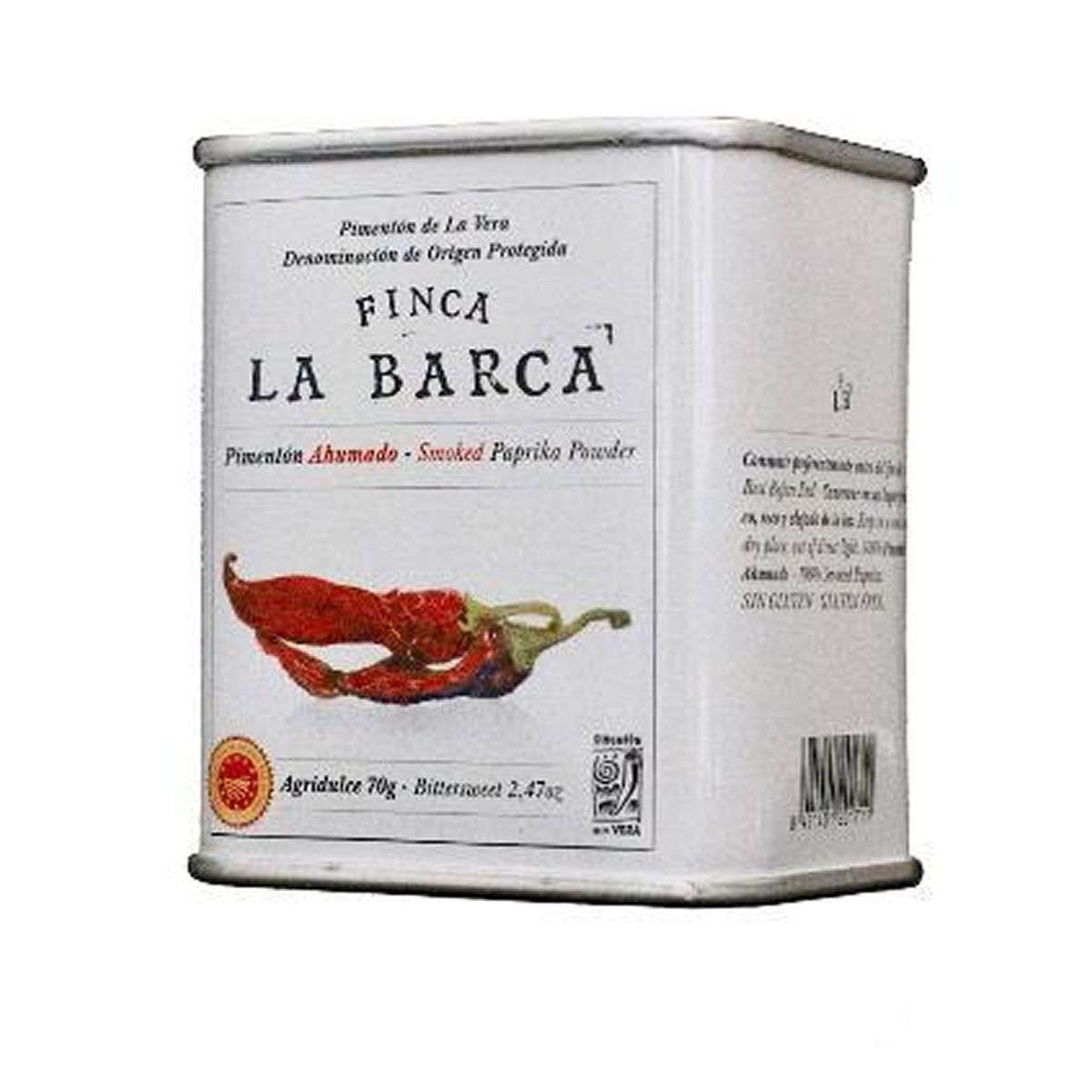 FINCA LA BARCA - Pimentón Ahumado Agridulce Finca La Barca 1 x 70 gr