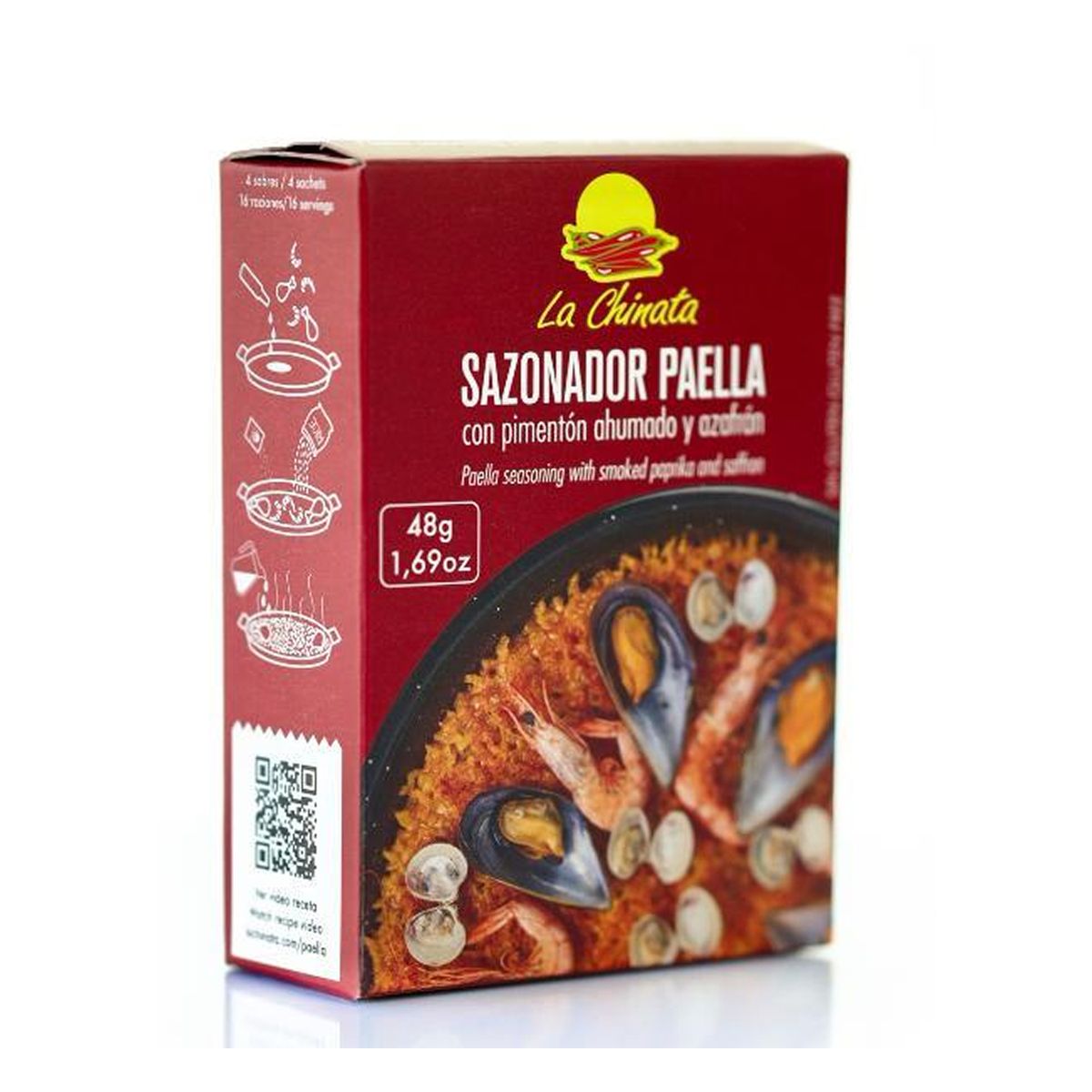 LA CHINATA - La Chinata Sazonador Paella caja 1 x 48 gr