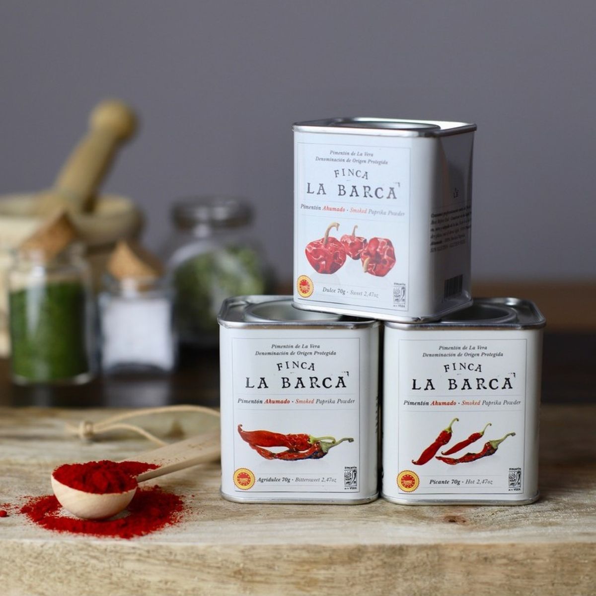 FINCA LA BARCA - Pimentón Ahumado Picante Finca La Barca 1 x 70 gr