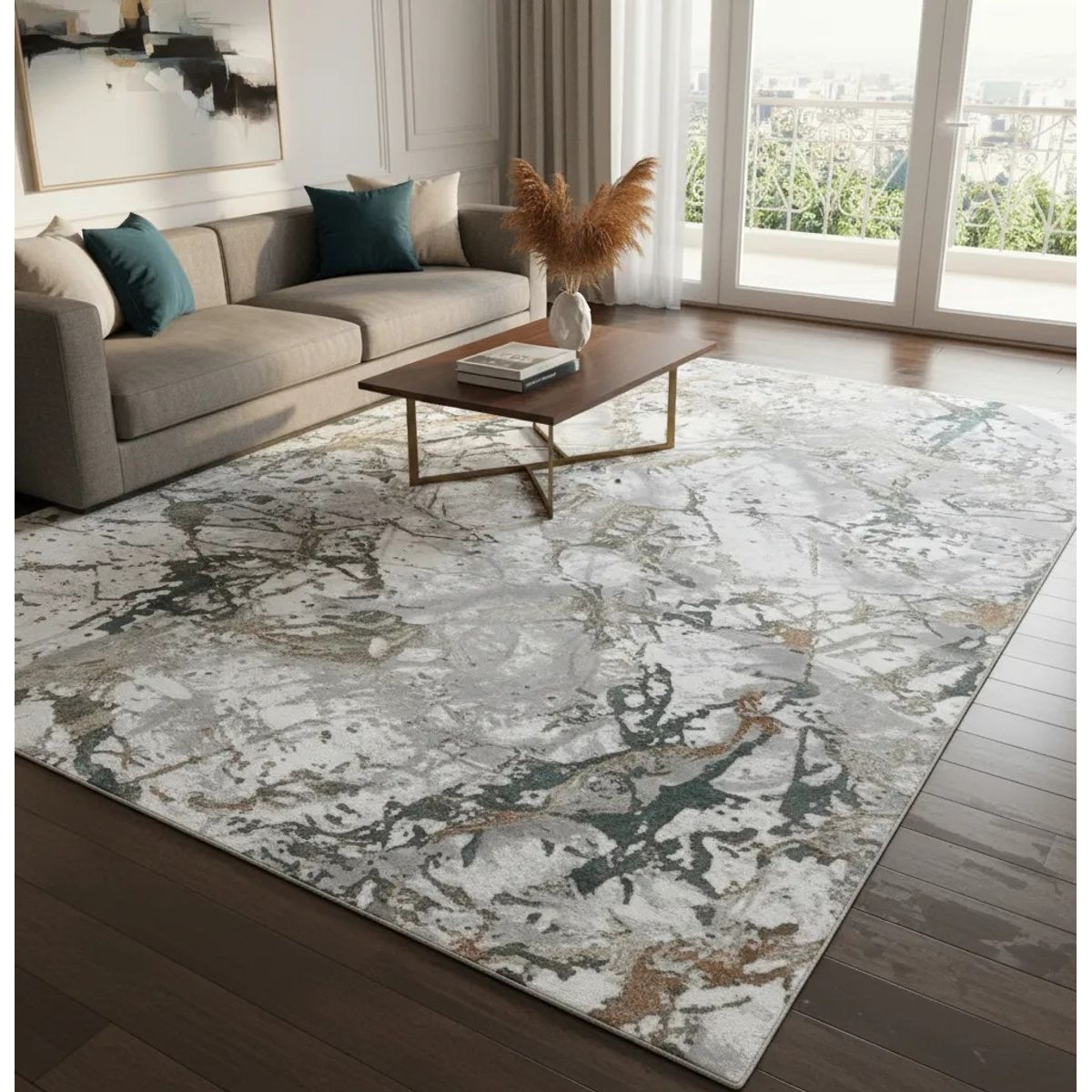 GENERICO - Alfombra Moderna 240x330 Origen Turca 055