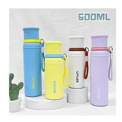 GENERICO - BOTELLA TERMICA 500ML COLORES SURTIDOS