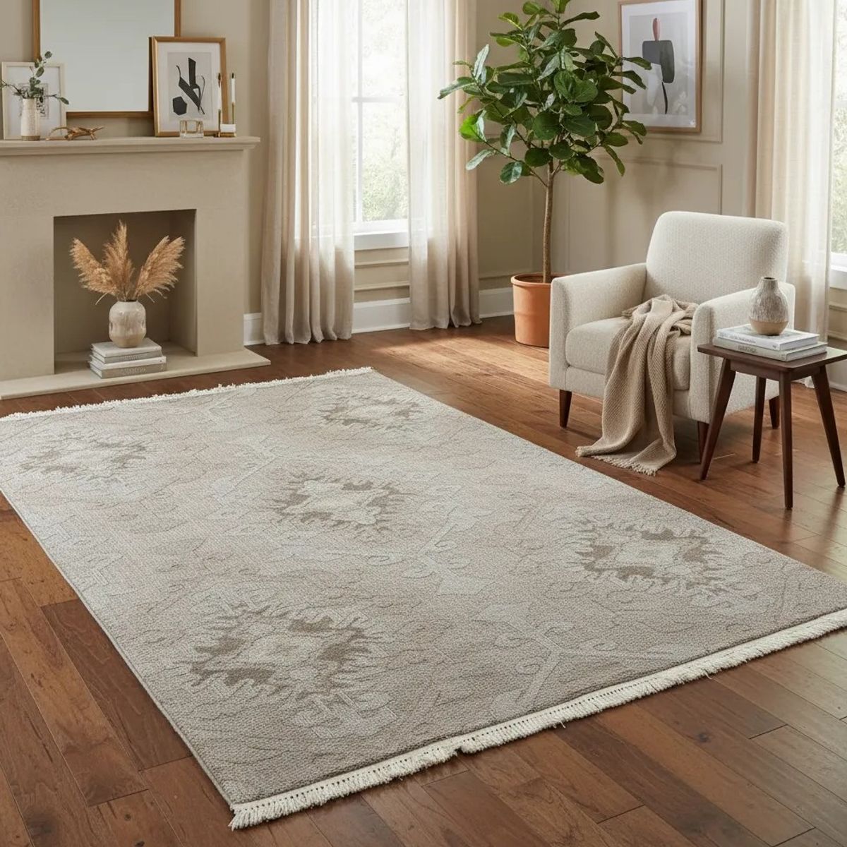 GENERICO - Alfombra 200x290 Moderna Origen Turca Beige 3