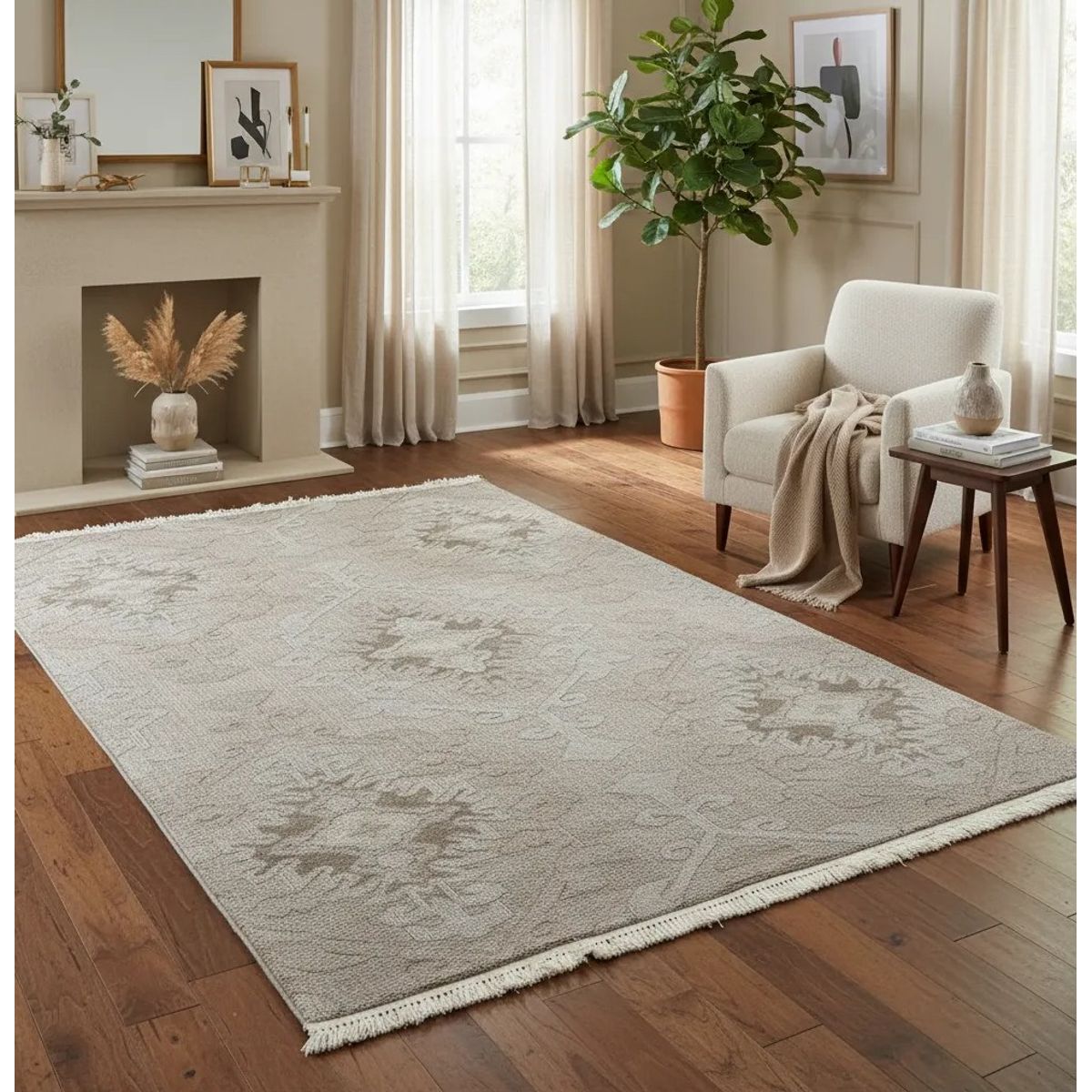 GENERICO - Alfombra 200x290 Moderna Origen Turca Beige 3