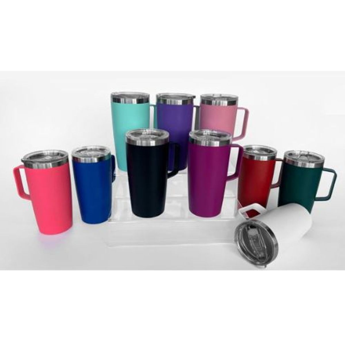 GENERICO - BOTELLAS TERMICAS DE VARIOS COLORES 600ML