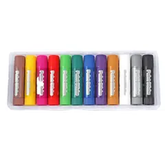 GENERICO - Barras de pintura 12 metalicos SF2046 FOSKA