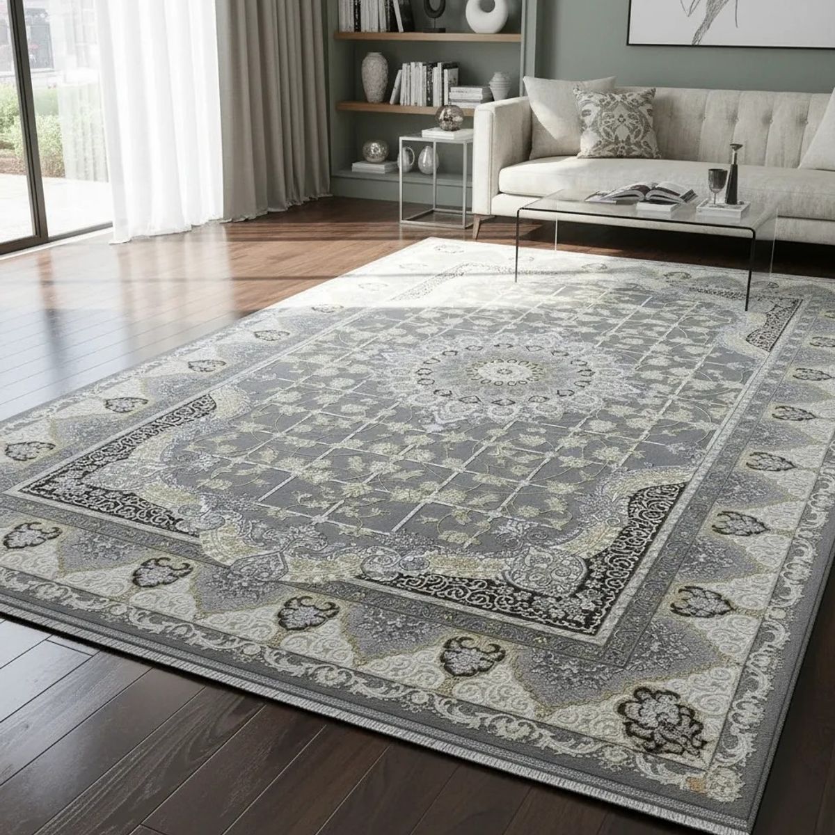 GENERICO - Alfombra Clásica Tipo Persa 200x300 Origen Turca 050