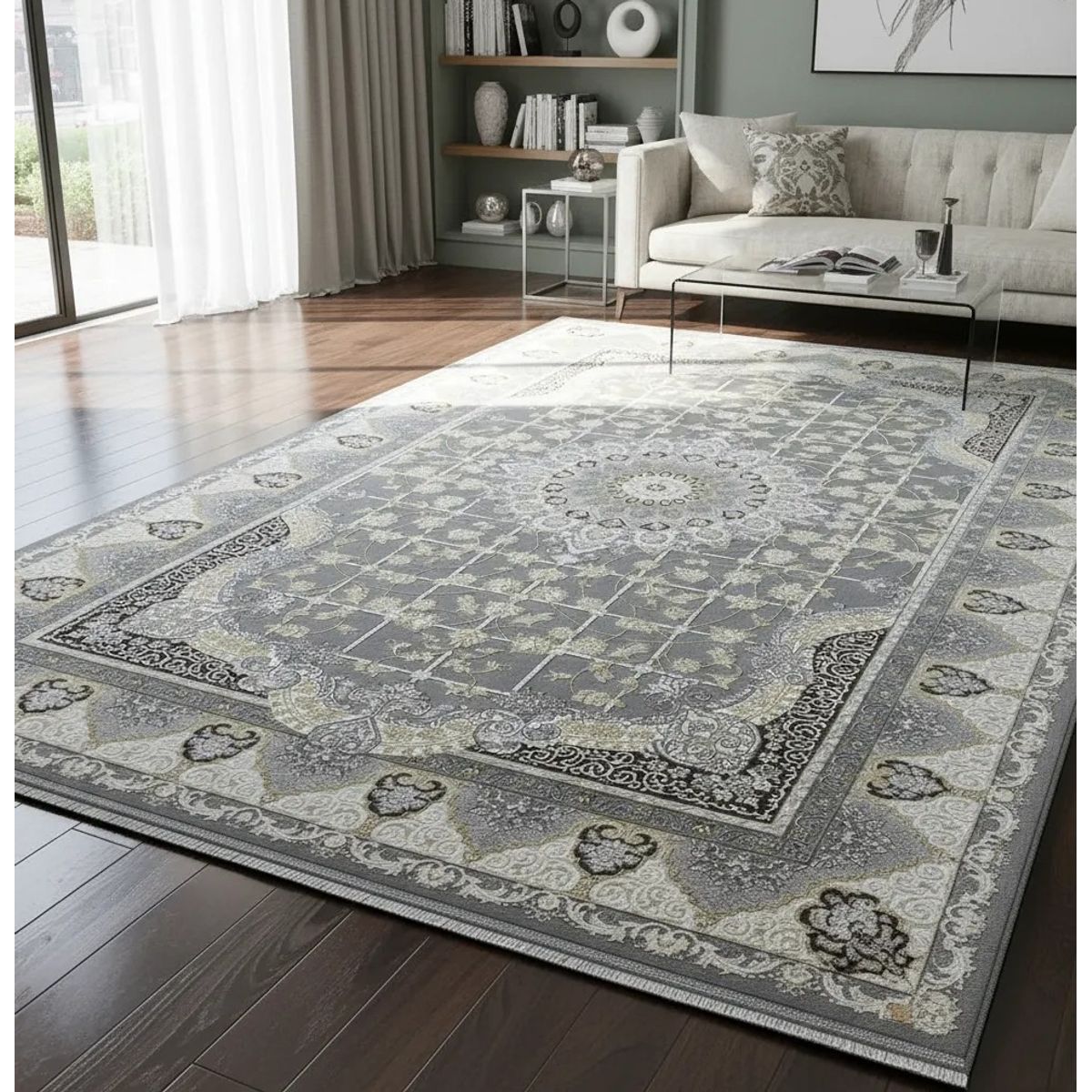 GENERICO - Alfombra Clásica Tipo Persa 200x300 Origen Turca 050