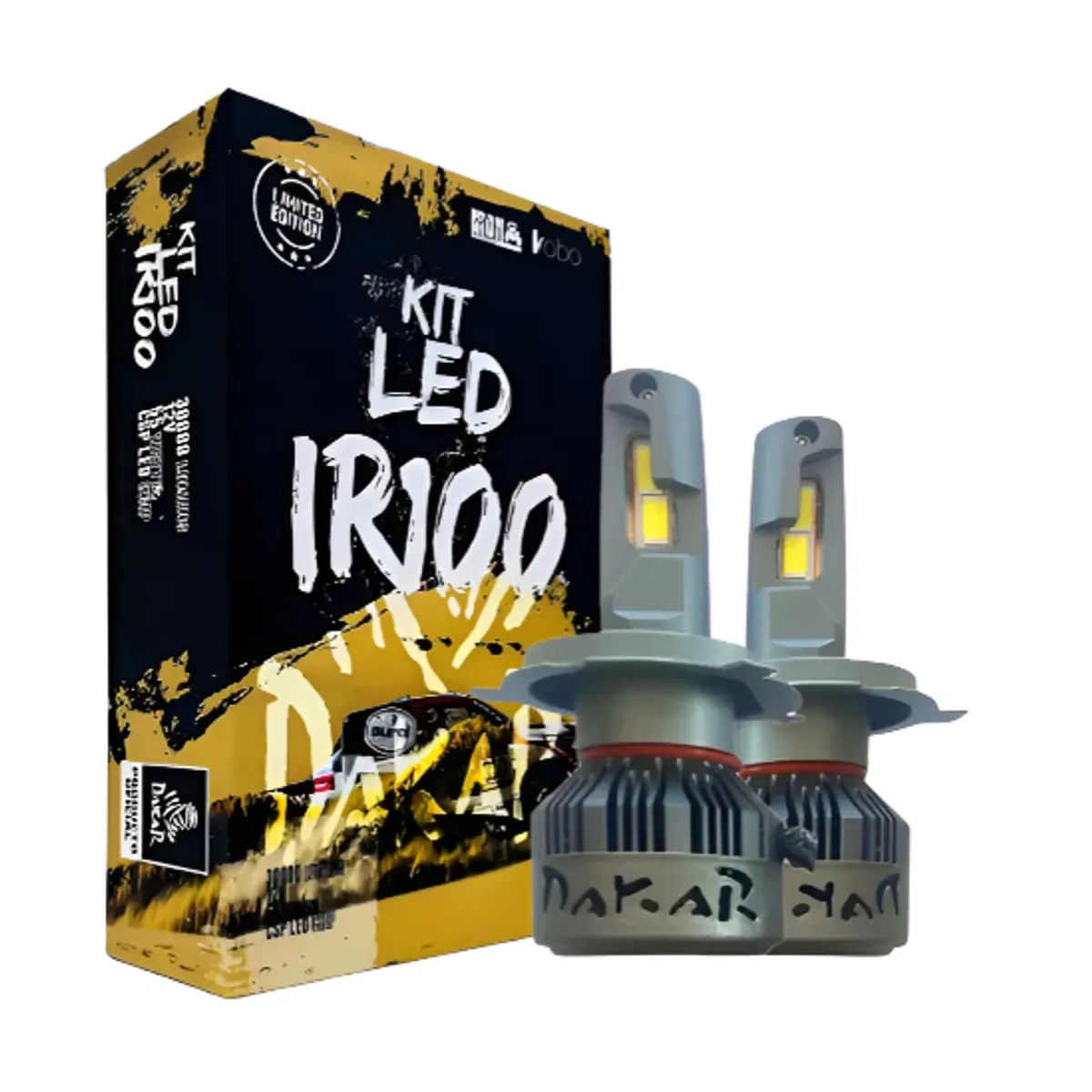 KOBO - Kit Turbo Led IR100 Dakar 9005 - 45000Lm - Luz Led Auto