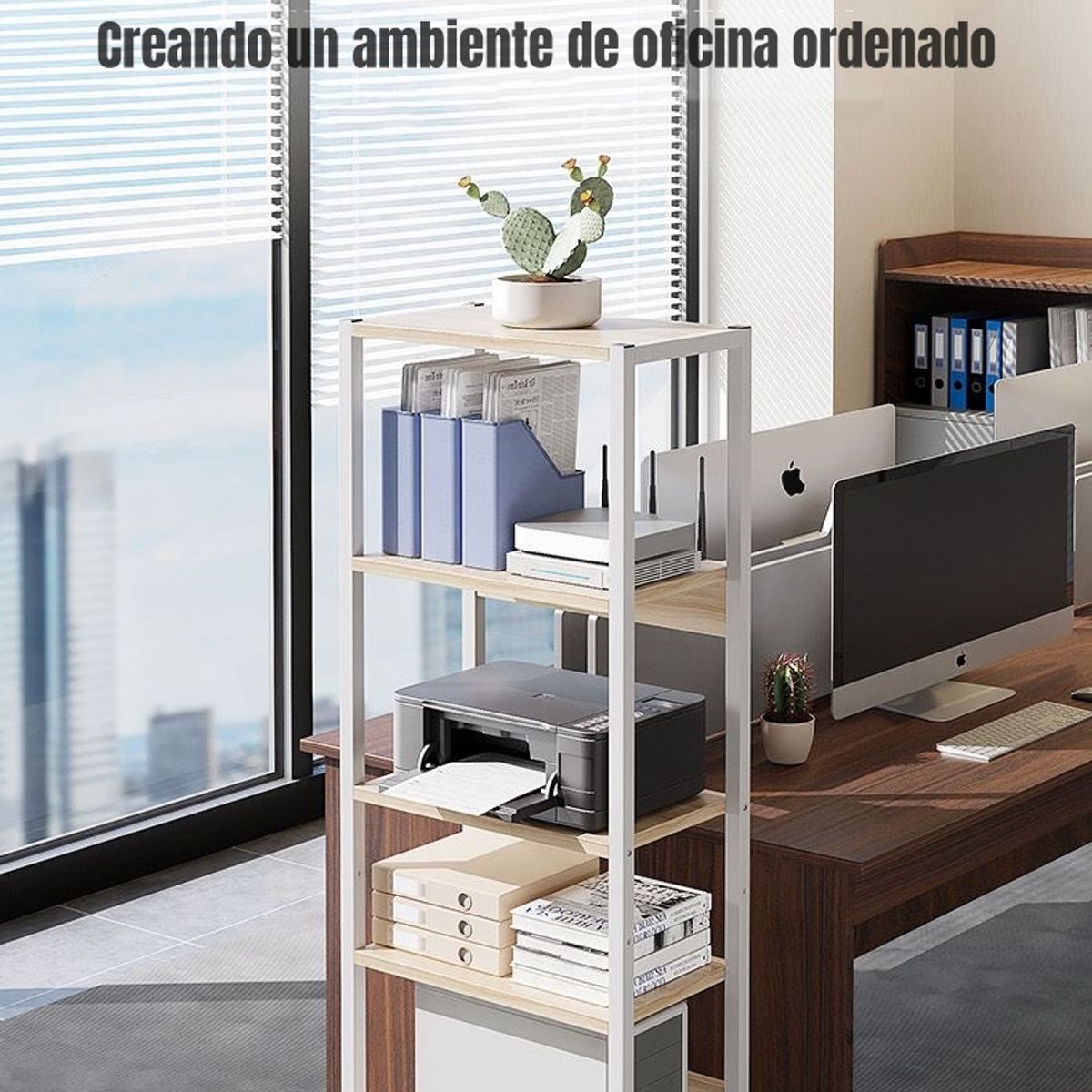 LUBABYCAS - Estantes Repisas De 5 Niveles Movible 51x30x136cm JR5 Lubabycas