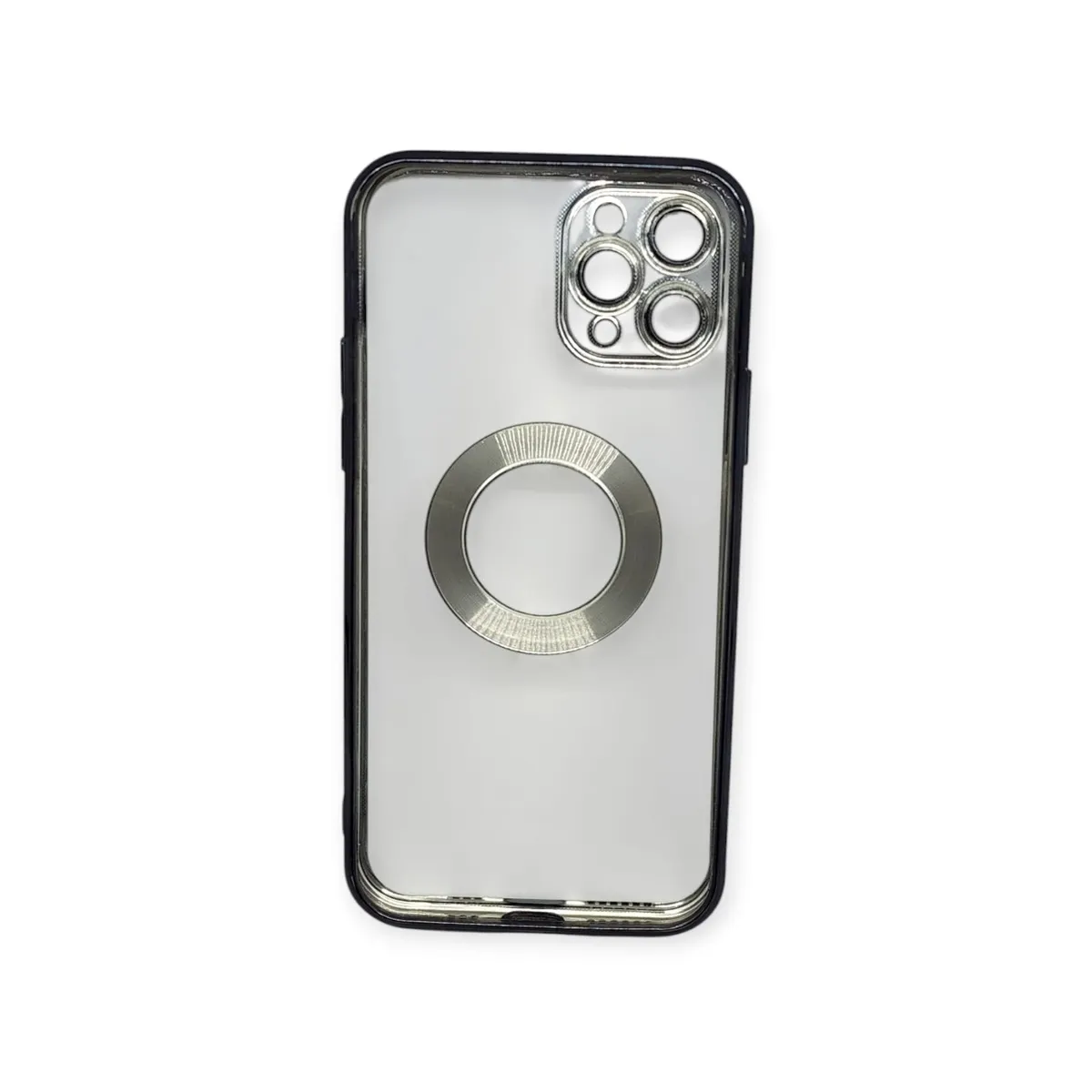 GENERICO - Funda Elegante Transparente Magfase Genérica iPhone 11 Pro NEGRO