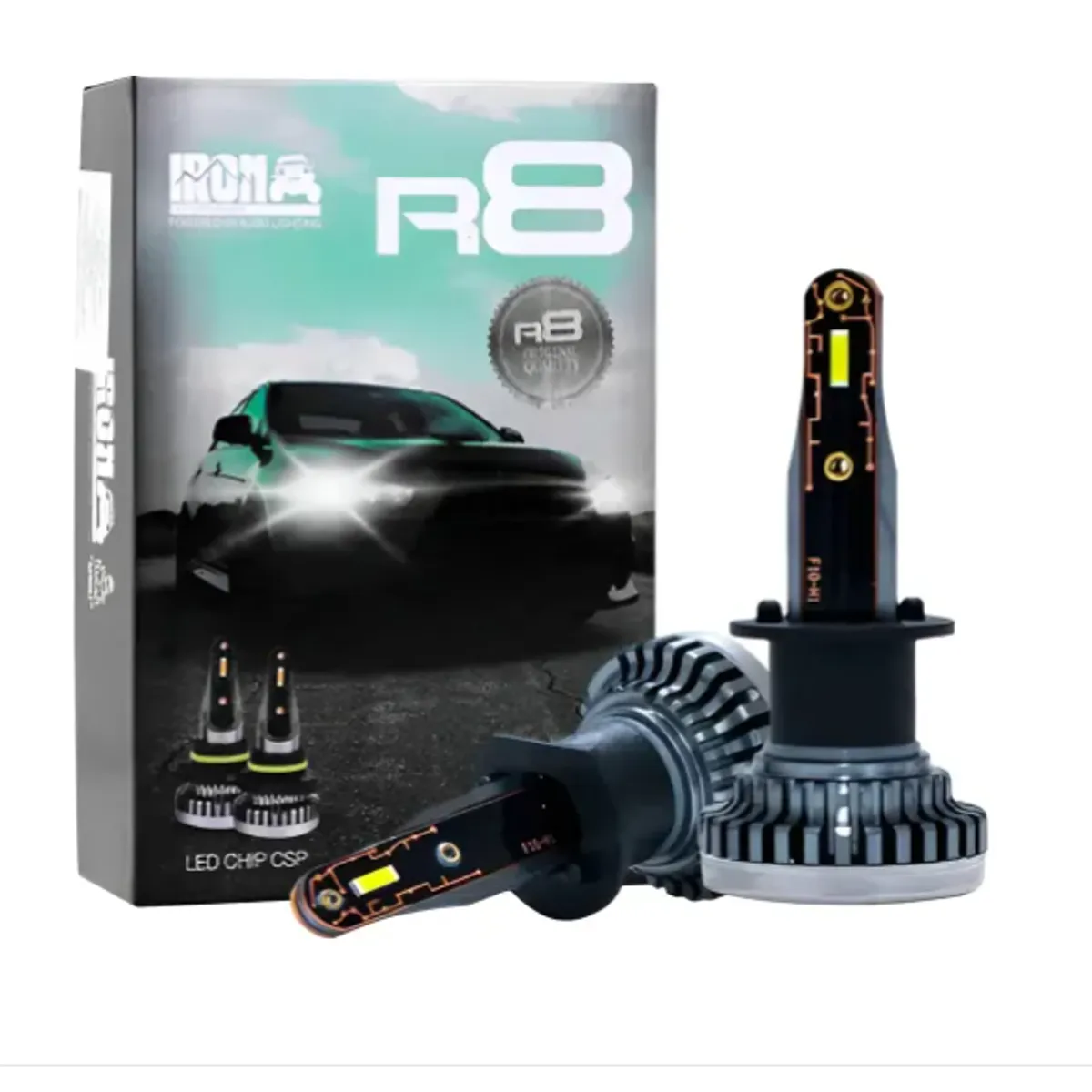 KOBO - Kit Ampolletas Led Auto R8 - 9005 - 30000lm
