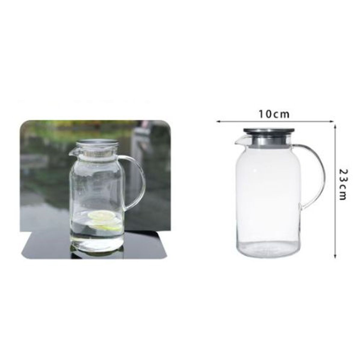 GENERICO - JARRA DE VIDRIO 1800ML