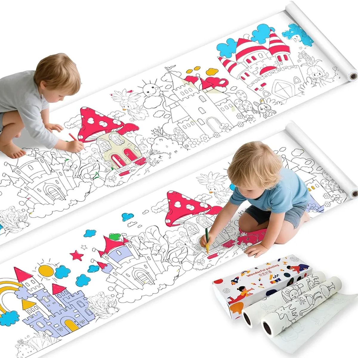 GENERICO - Superdots marcadores infantiles didacticos bingo con rollo incluido
