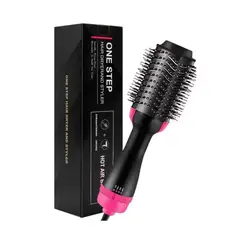 MOVI - Cepillo Alisador Eléctrico Secador Anti Frizz 3 en 1