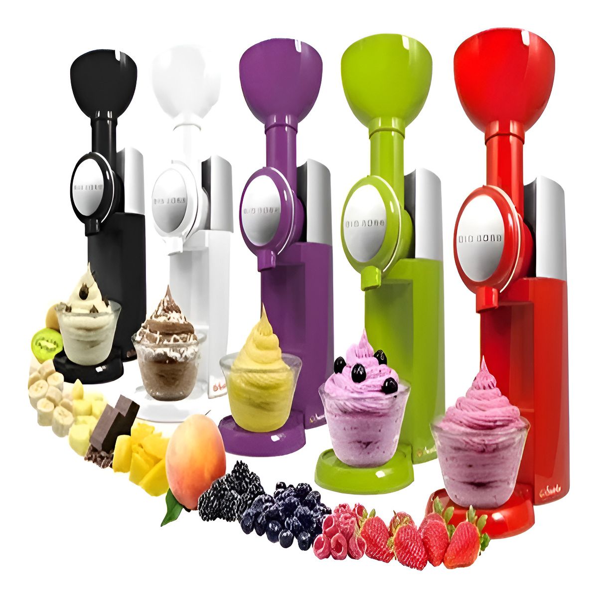 GENERICO - Máquina De Helados Big Boss Swirlio Capacidad De 3l  110v 0 Surtidos