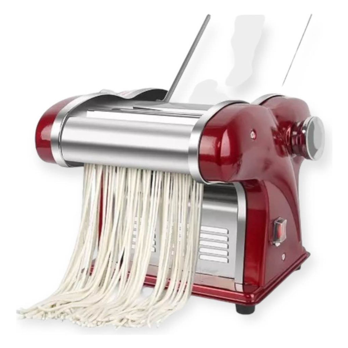 GENERICO - Máquina Hacer Pasta - Amasadora Eléctrica Eficiente Rojo
