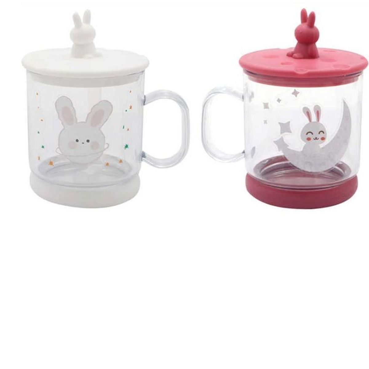 GENERICO - Vasos Con Bombilla Reutilizables Tazas