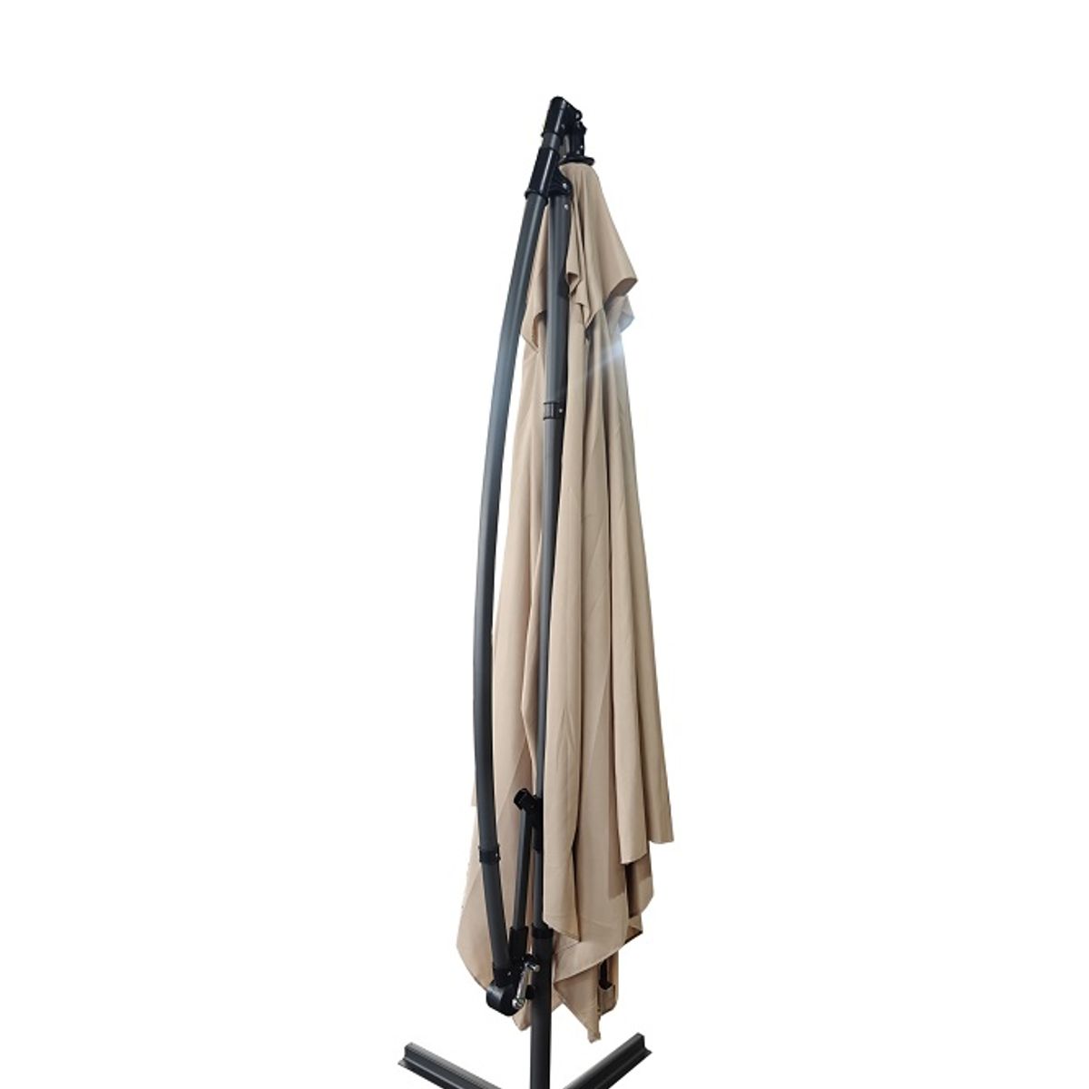 HOMEPARTS - QUITASOL 3x3 MTS CON BRAZO Y BASE HOMEPARTS