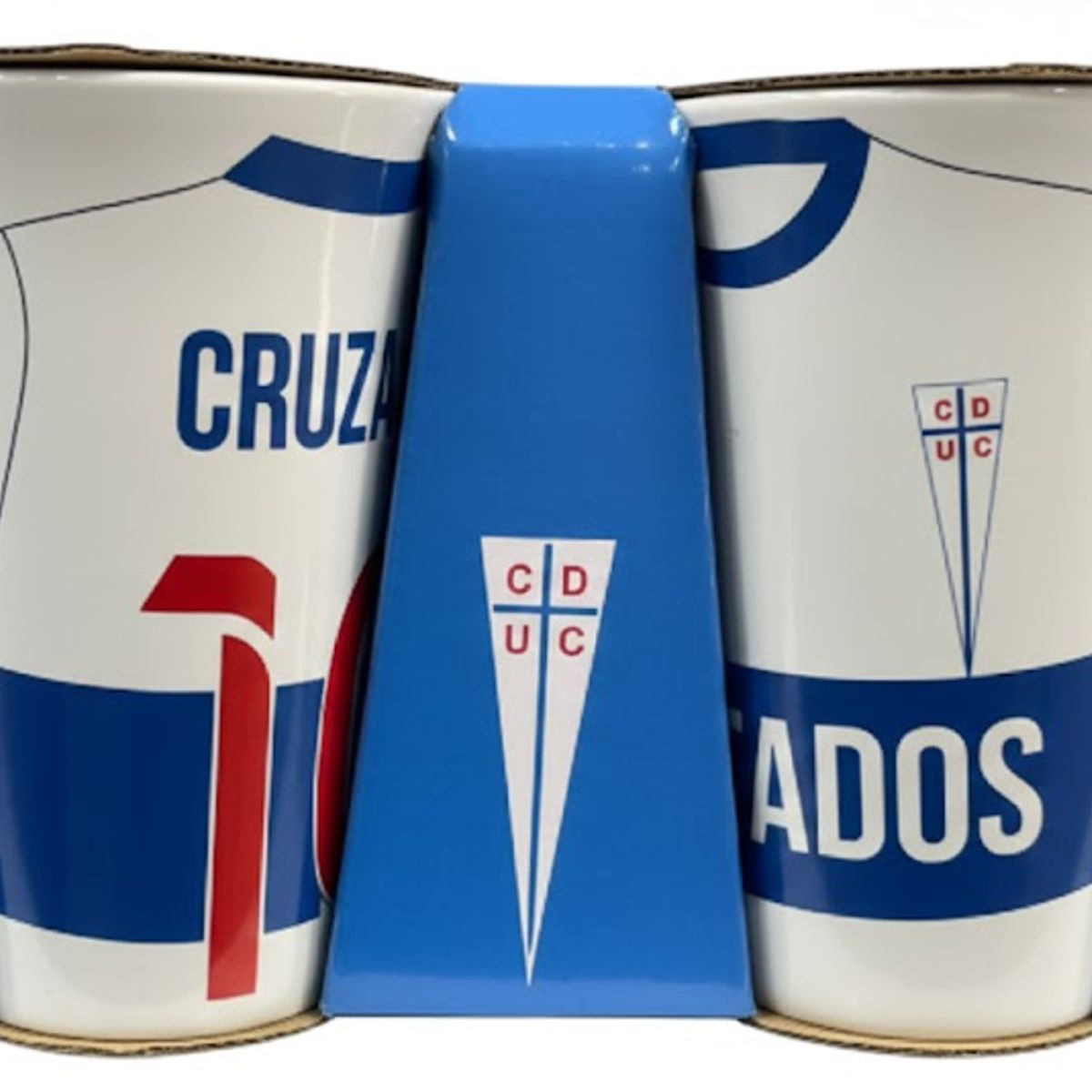 GENERICO - Tazón Cerámica 325ml Universidad Católica Cruzados Futbol