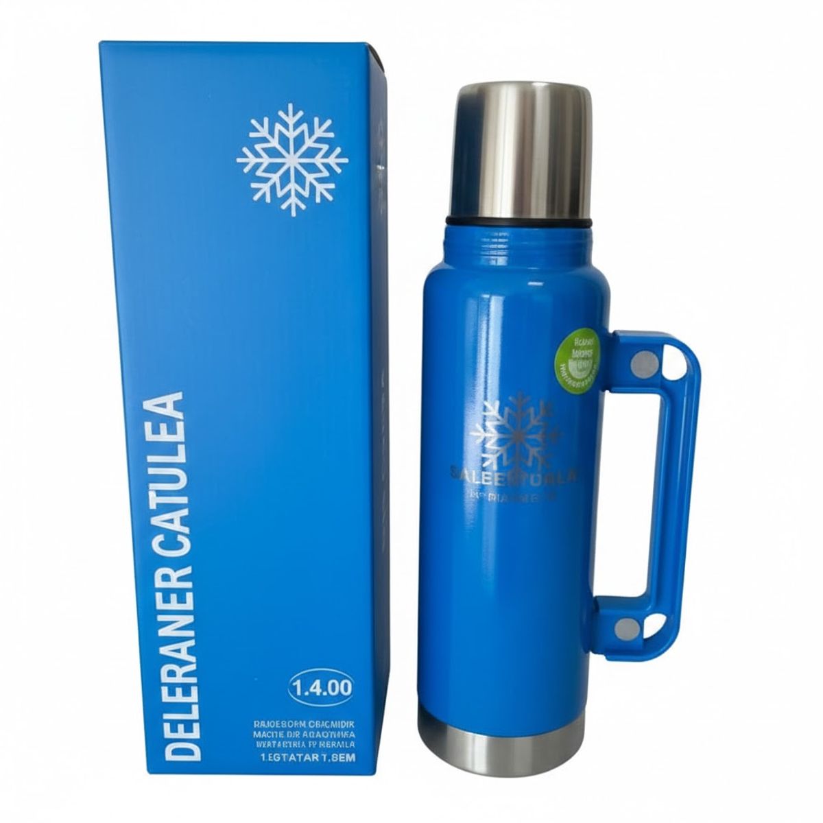 GENERICO - Termo Acero Para Bebidas 500ml De U Catolica Azul