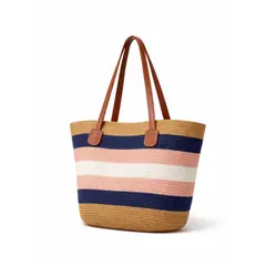 D'JOE - Cartera Bolso Tejido Playa Verano Mujer Isidora