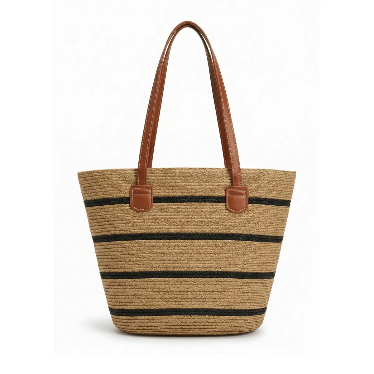 D'JOE - Cartera Bolso Tejido Playa Verano Mujer Isidora