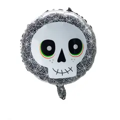 GENERICO - GLOBO METALICO 18 CALABERA X1 UNI