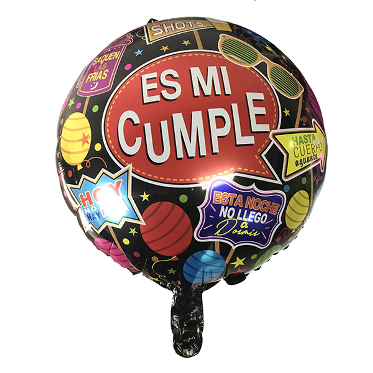 GENERICO - GLOBO METALICO 18 REDONDO F.C PARTY X1 UNI