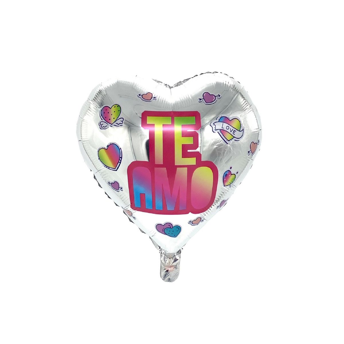 GENERICO - GLOBO METALICO 18 TE AMO FUNKY X1 UNI