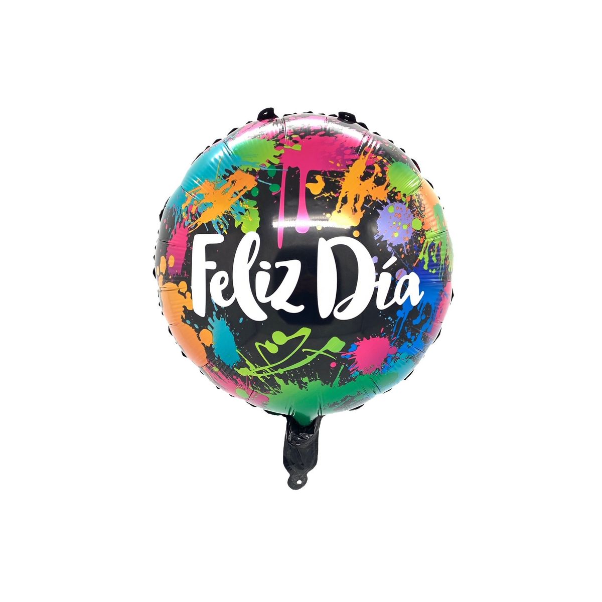 GENERICO - GLOBO METALICO 18 FELIZ DIA PAINT X50 UNI