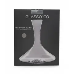 GENERICO - Decantador Vidrio De Vino 1.75 Litros Glasso