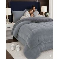 Plumón Cubrecama Chiporro 1.5 plaza Extra Cálido Invierno Premium