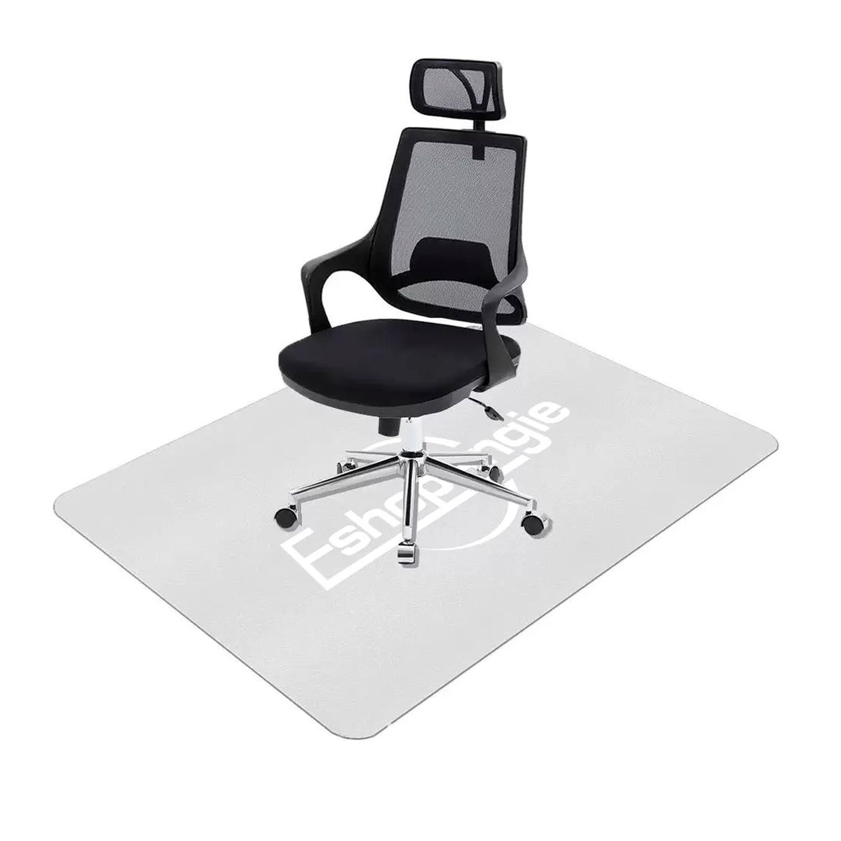 OFERTABKN - Alfombrilla Tapete Protector Para Silla De Oficina Piso Pvc 1.2 M 75 Cm