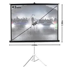 MALIK - TELON CON TRIPODE 200x150 cm para PROYECTOR OPTOMA UHD35x