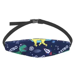 GENERICO - Soporte sujeta cabeza para silla de auto o coche 3 meses a 6 años . Material de sintético