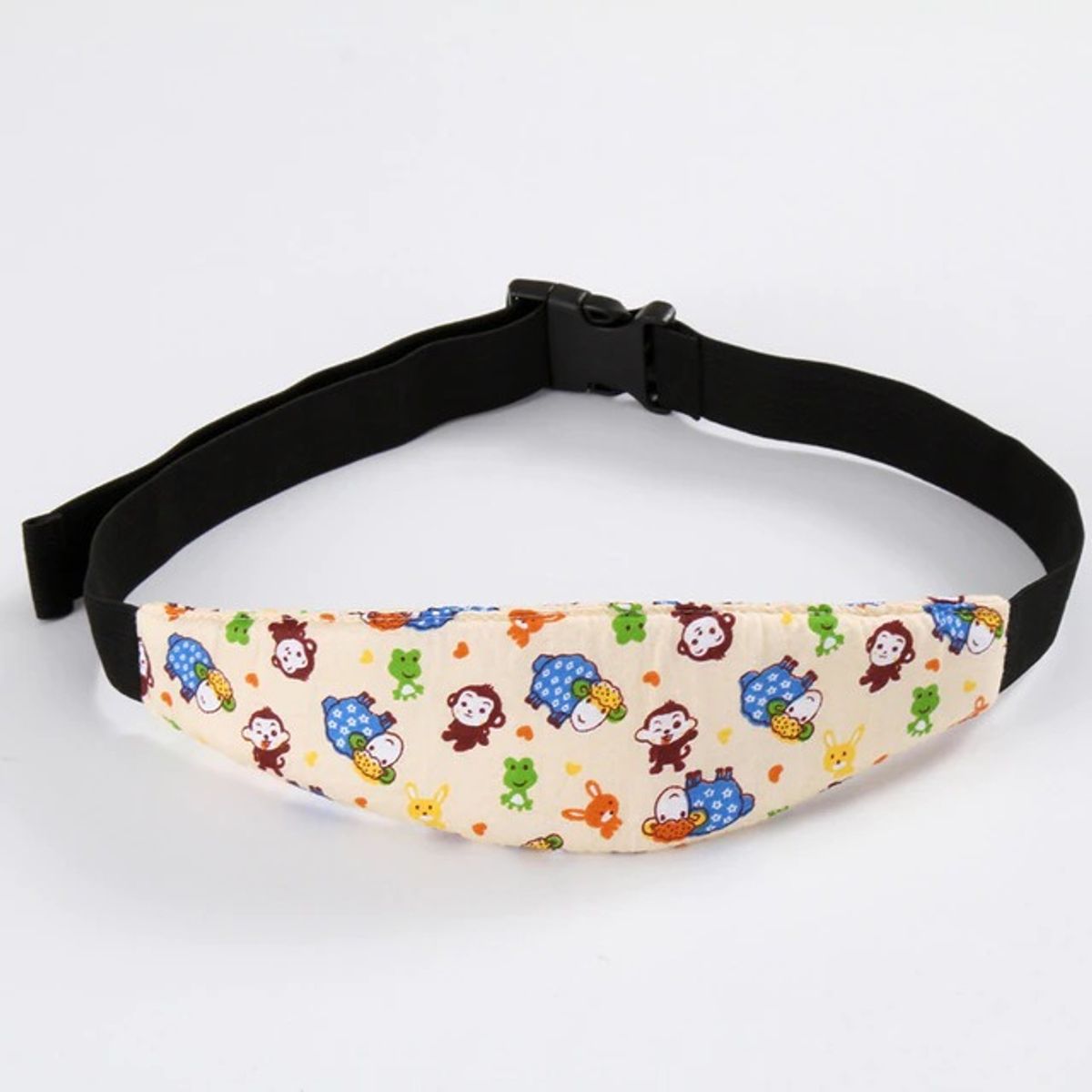 GENERICO - Soporte sujeta cabeza para silla de auto o coche 3 meses a 6 años . Material de sintético