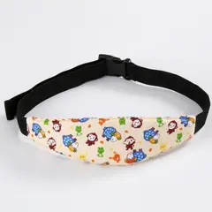 GENERICO - Soporte sujeta cabeza para silla de auto o coche 3 meses a 6 años . Material de sintético