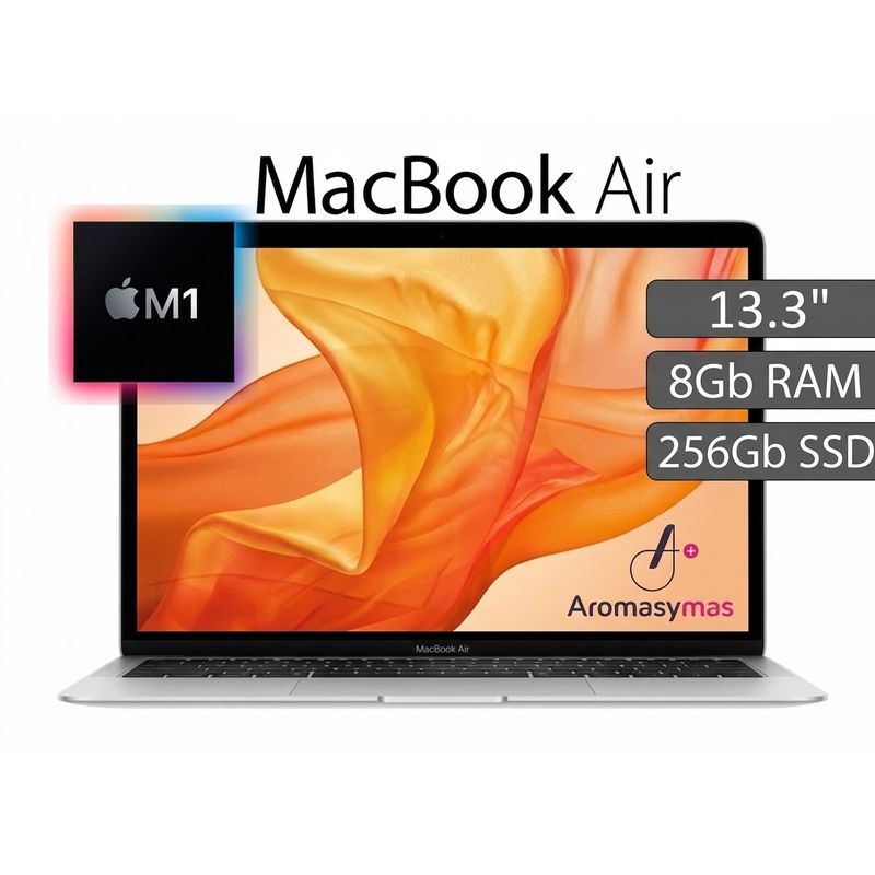 APPLE MacBook Air A2337 - Chip M1 - 8Gb - 256Gb Reacondicionado