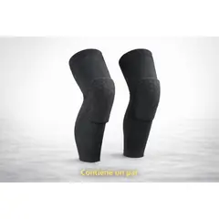 GENERICO - Rodillera Honeycomb Mediana para Básquetbol con Amortigueación de Impacto Par M