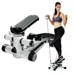 ANGELES DEL HOGAR - MINI MAQUINA ESCALADORA EJERCICIOS STEPPER BANDAS ELÁSTICAS