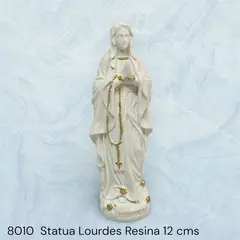 GENERICO - Estatua Italiana de la Virgen de Lourdes en resina