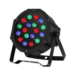 GENERICO - Foco LED Par 18 RGB Showtech Pro - Efectos Rítmicos y DMX