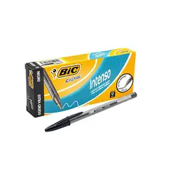 GENERICO - Pack 12 Bic Cristal 1.6mm Negro
