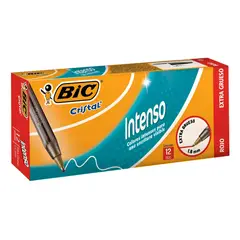 GENERICO - Pack 12 Bic Cristal 1.6mm Rojo