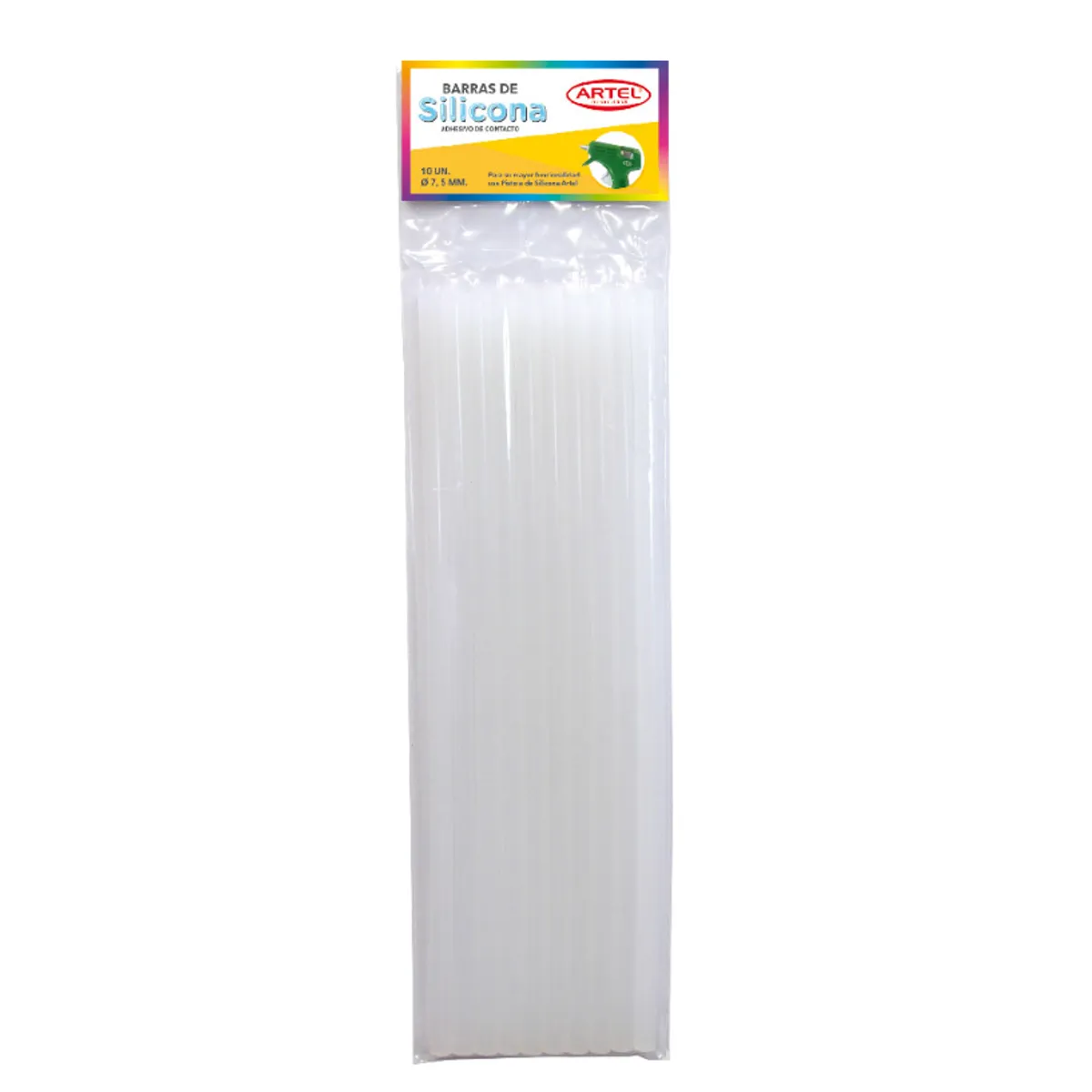 ARTEL - Bl Barra SILICONA ARTEL 75mm 10un