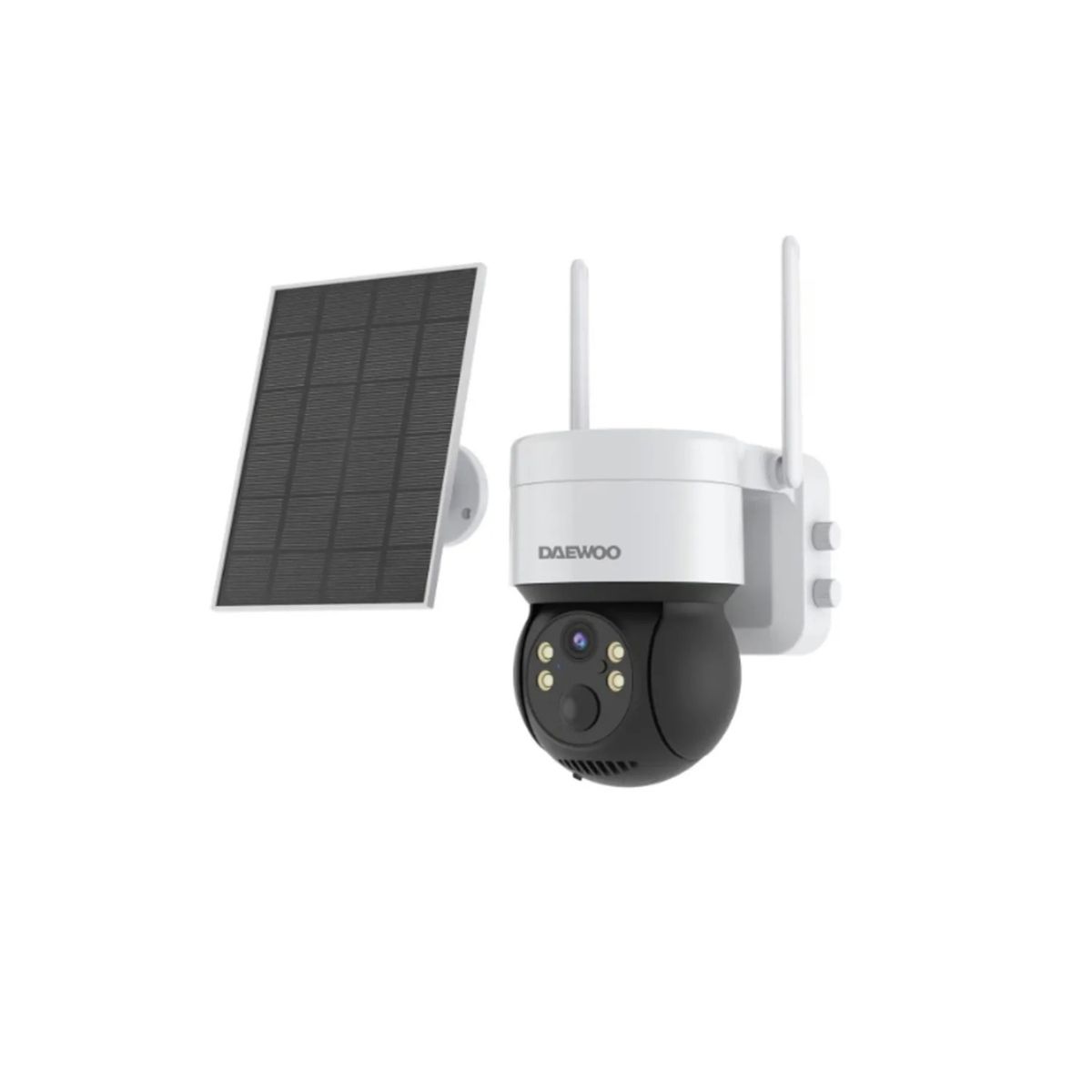 DAEWOO - Cámara de Seguridad IP WIFI con Panel Solar Full HD Daewoo