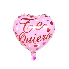 GENERICO - GLOBO METALICO 18 TE QUIERO PINK X 1UNI